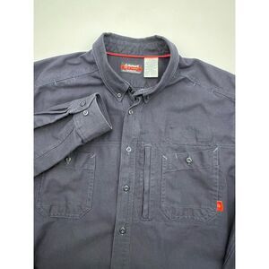 Bulwark FR IQ Series Button XXL‎ Tall Blue CAT 2 2112 Westex G2 Flame Resistant